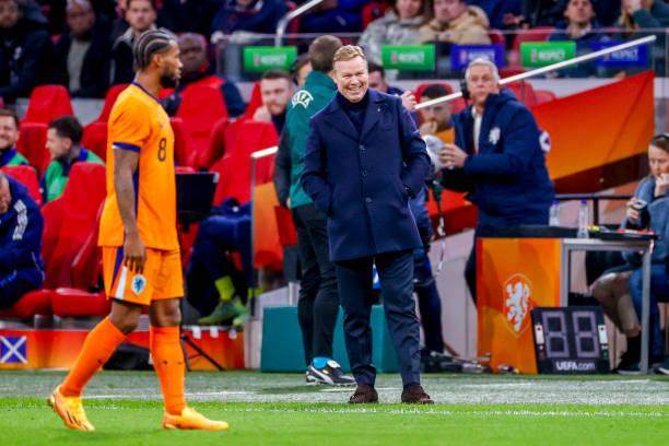 开云-新装荷兰4比0大胜！多点开花科曼喜迎爱将回归